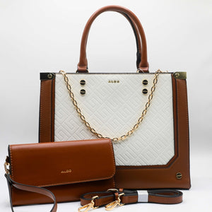 Aldo Hand Bag Brown