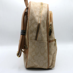 COACH BAGPACK Light Brown1 (3)