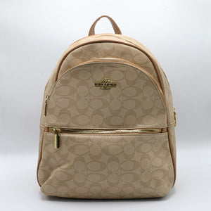 COACH BAGPACK Light Brown1