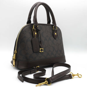 Coach Handbag Dark Brwon (3)