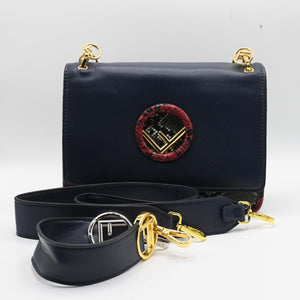 FENDI HAND BAG Blue (2)