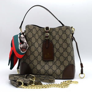 GUCCI BUCKET Dark Brown (2)