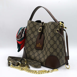 GUCCI BUCKET Dark Brown (3)