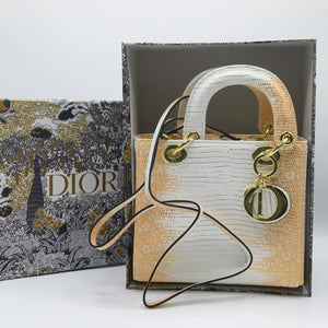 LADY DIOR HAND BAG Orange