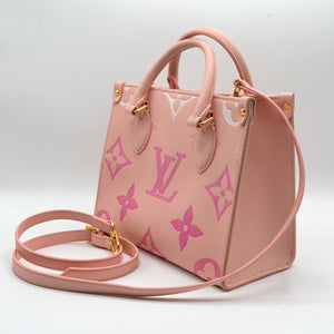 Louis Vuitton on the go Hand bag Pink (3)