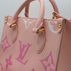 Louis Vuitton on the go Hand bag Pink (4)