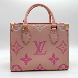 Louis Vuitton on the go Hand bag Pink (5)