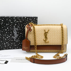 YSL CROSSBODY BAG Brown