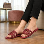 GG slippers - Maroon
