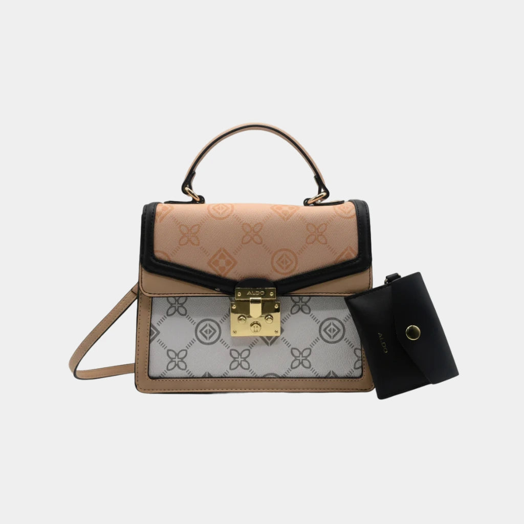 ALD HAND BAG Camel White