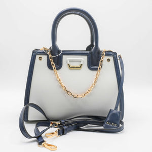 ALDO HAND BAG White Blue (2)