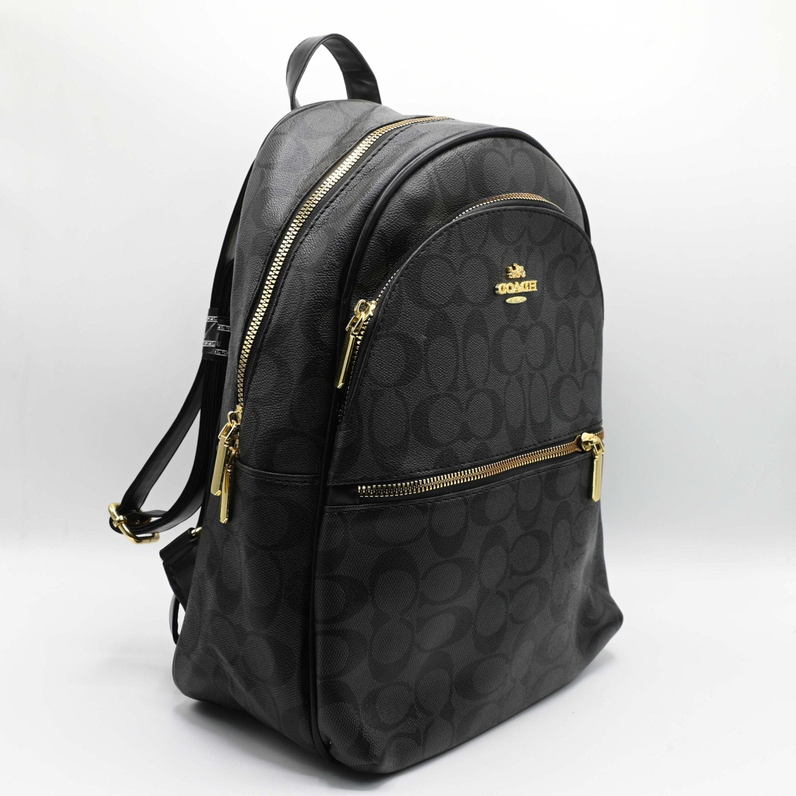COACH BAGPACK Black1 (2)