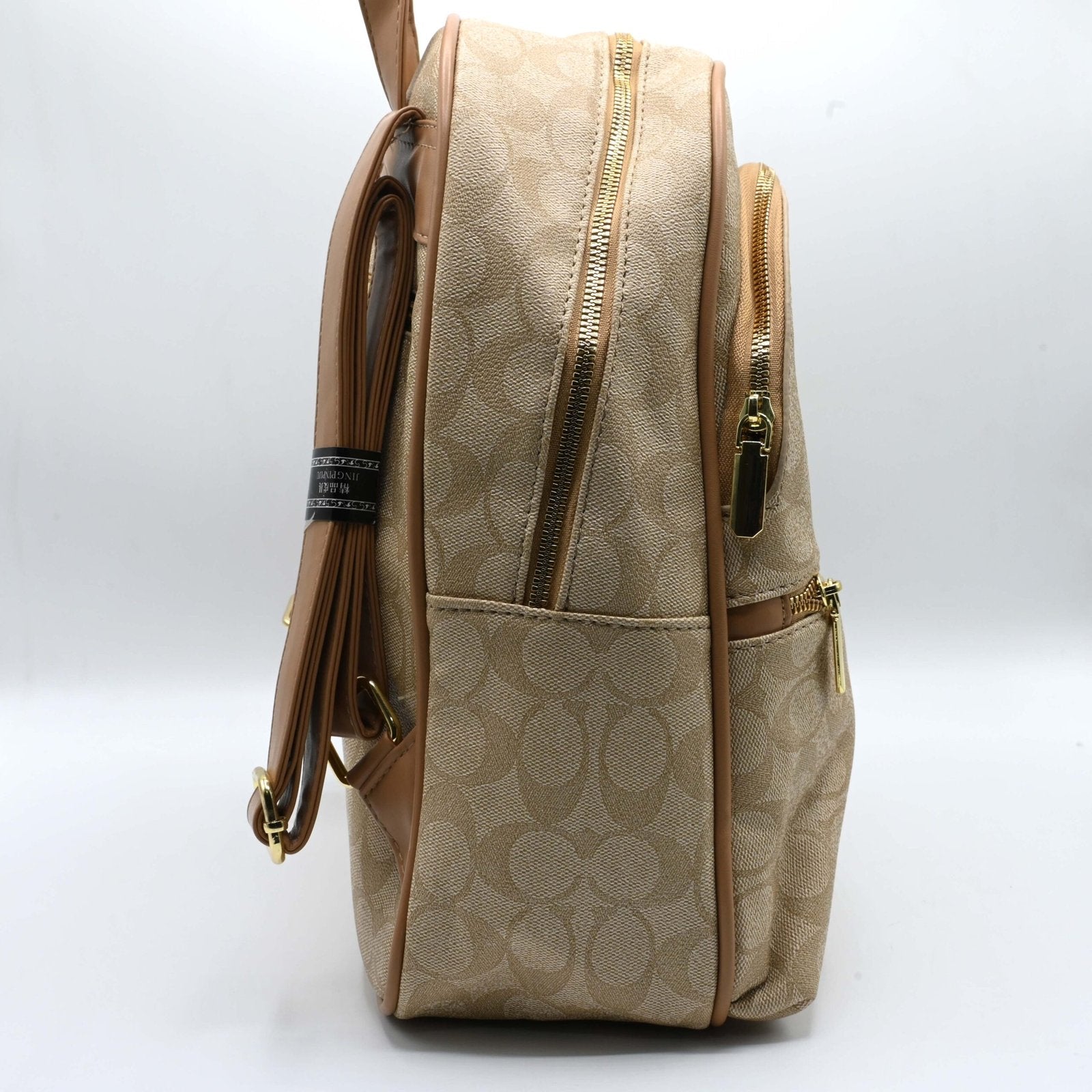 COACH BAGPACK Light Brown1 (3)
