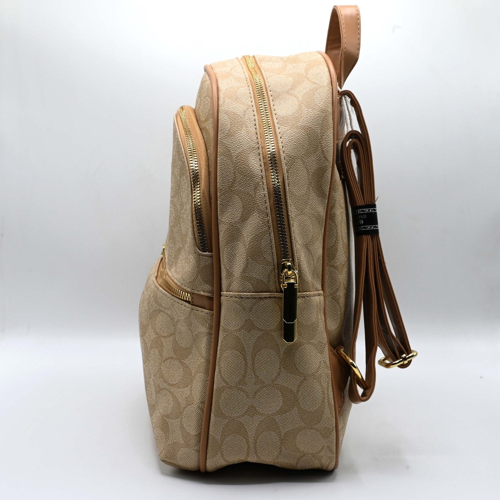 COACH BAGPACK Light Brown1 (5)