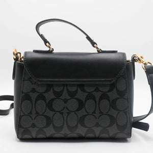 COACH TOP SHOLDER BAG Black (4)