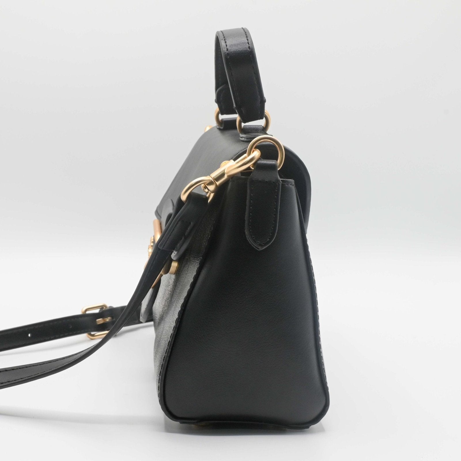 COACH TOP SHOLDER BAG Black (6)