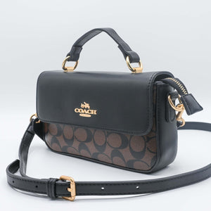 COACH TOP SHOLDER BAG Brown