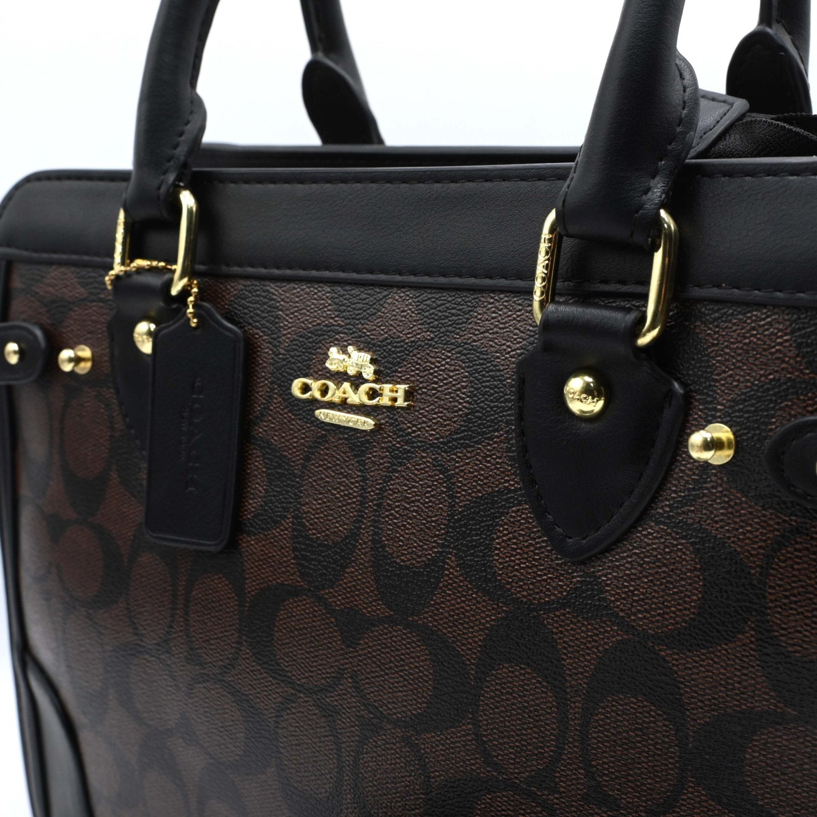 Coach Handbag Brown (3)