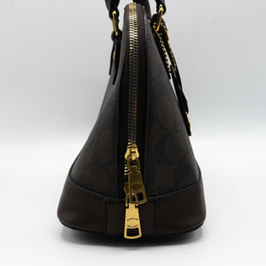 Coach Handbag Dark Brwon (5)