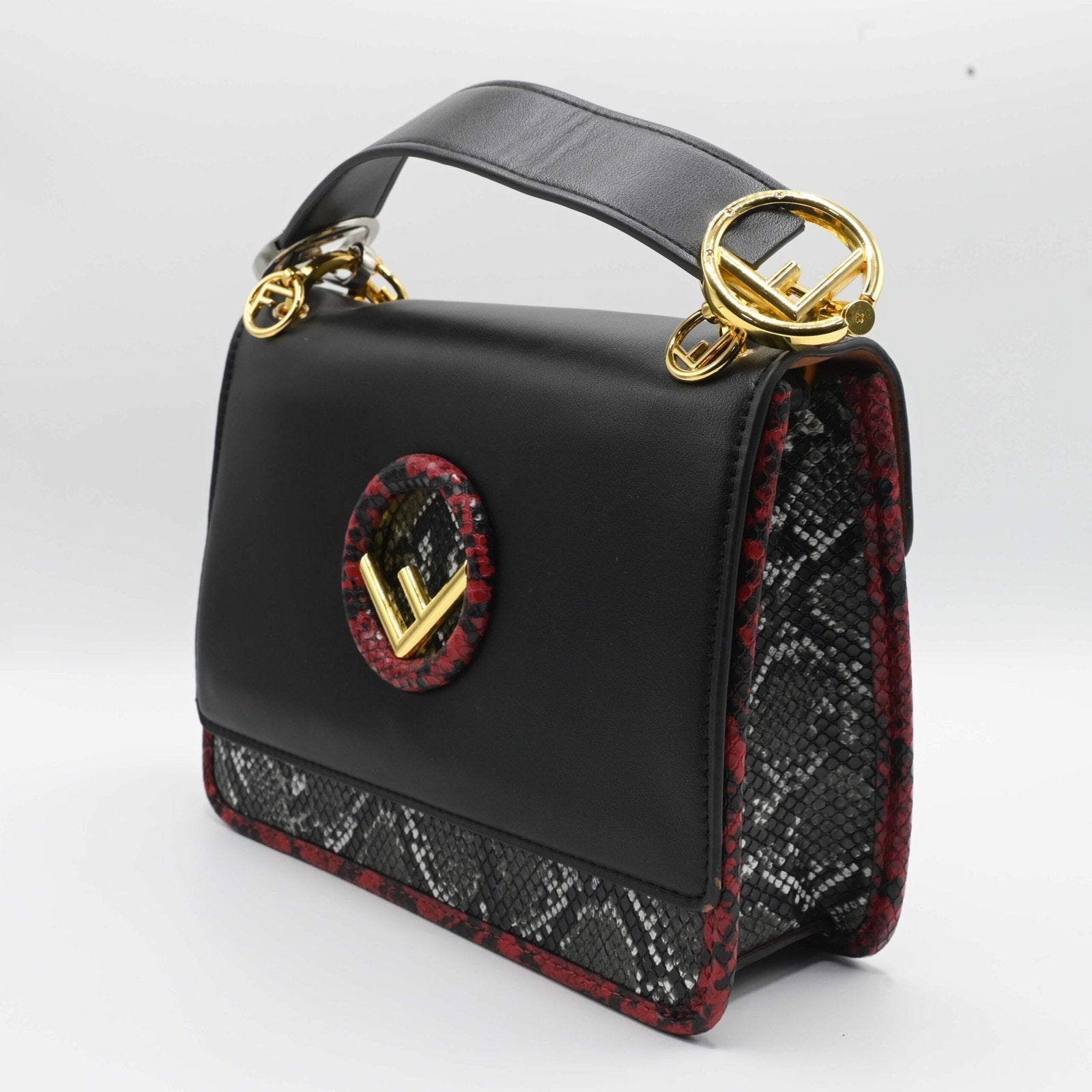 FENDI HAND BAG Black (3)