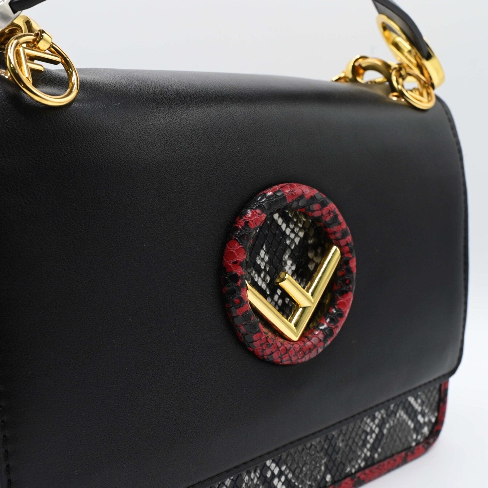 FENDI HAND BAG Black (7)
