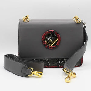 FENDI HAND BAG Grey (2)