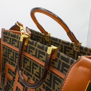 FENDI TOTE BAG Brown (5)