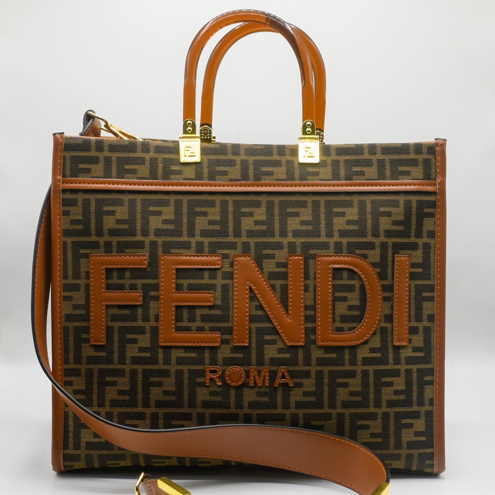 FENDI TOTE BAG Brown