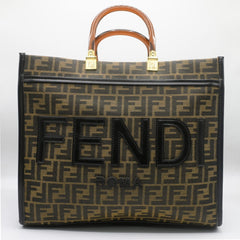 FD TOTE BAG Dark Brown