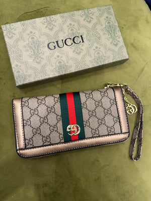 GUCCI WALLET BROWN