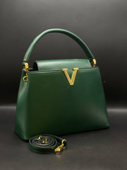 VLN Hand Bag Green