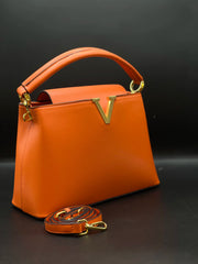 VLN Hand Bag Orange