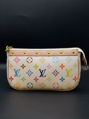 LV x TM Pochette Accessoires - White