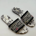 DI slippers Grey/White