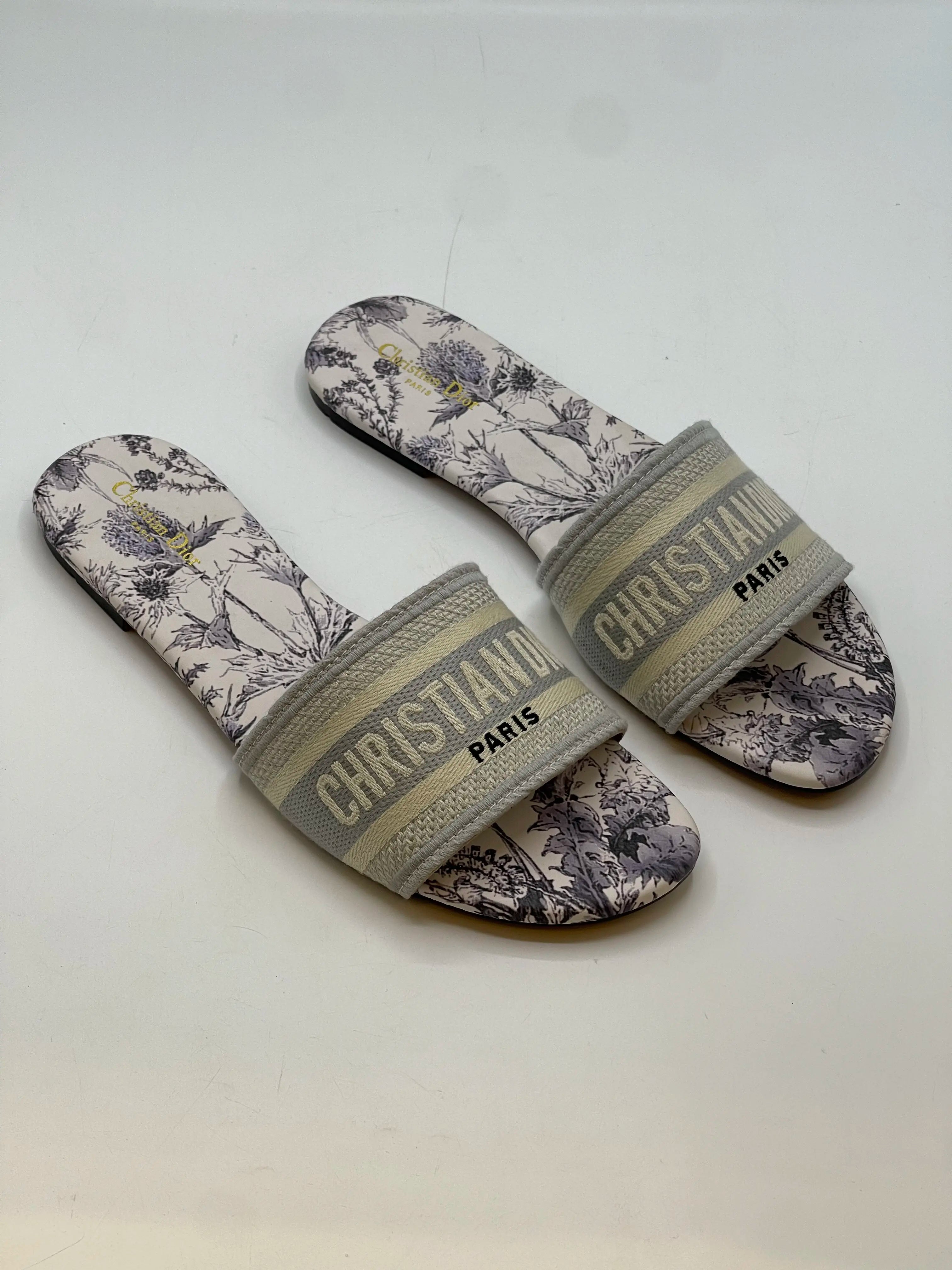 DI slippers Purple/Grey