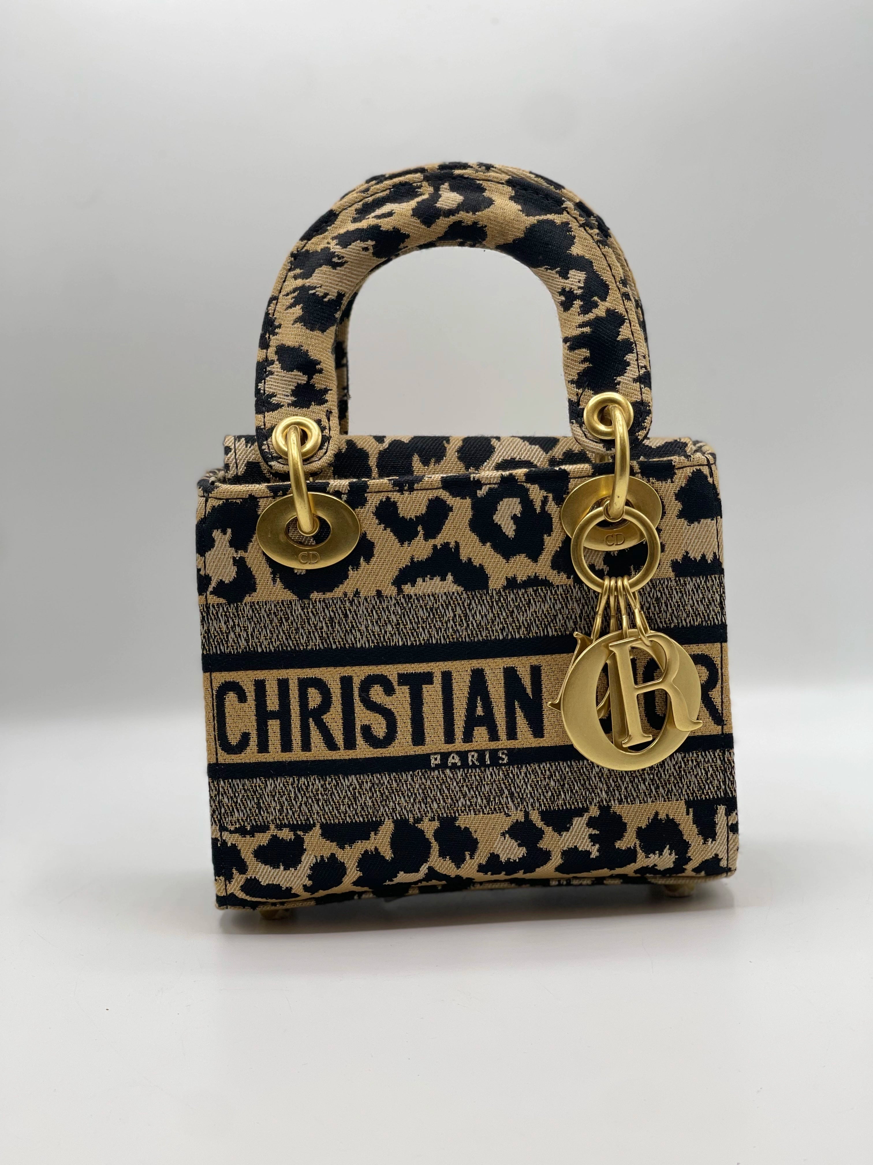 LADY DI MINI HAND BAG Brown