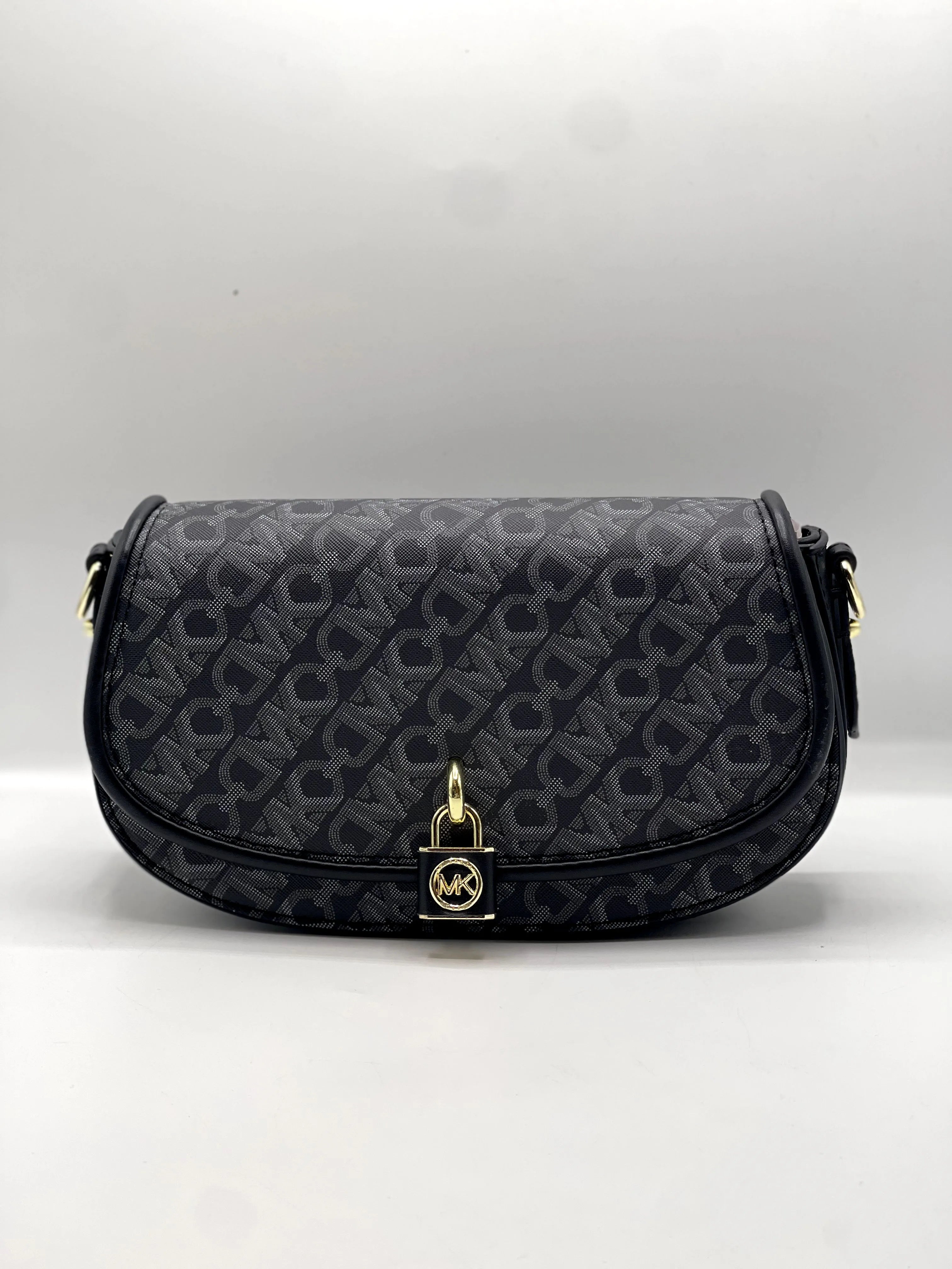 MK-Signature Shoulder Bag