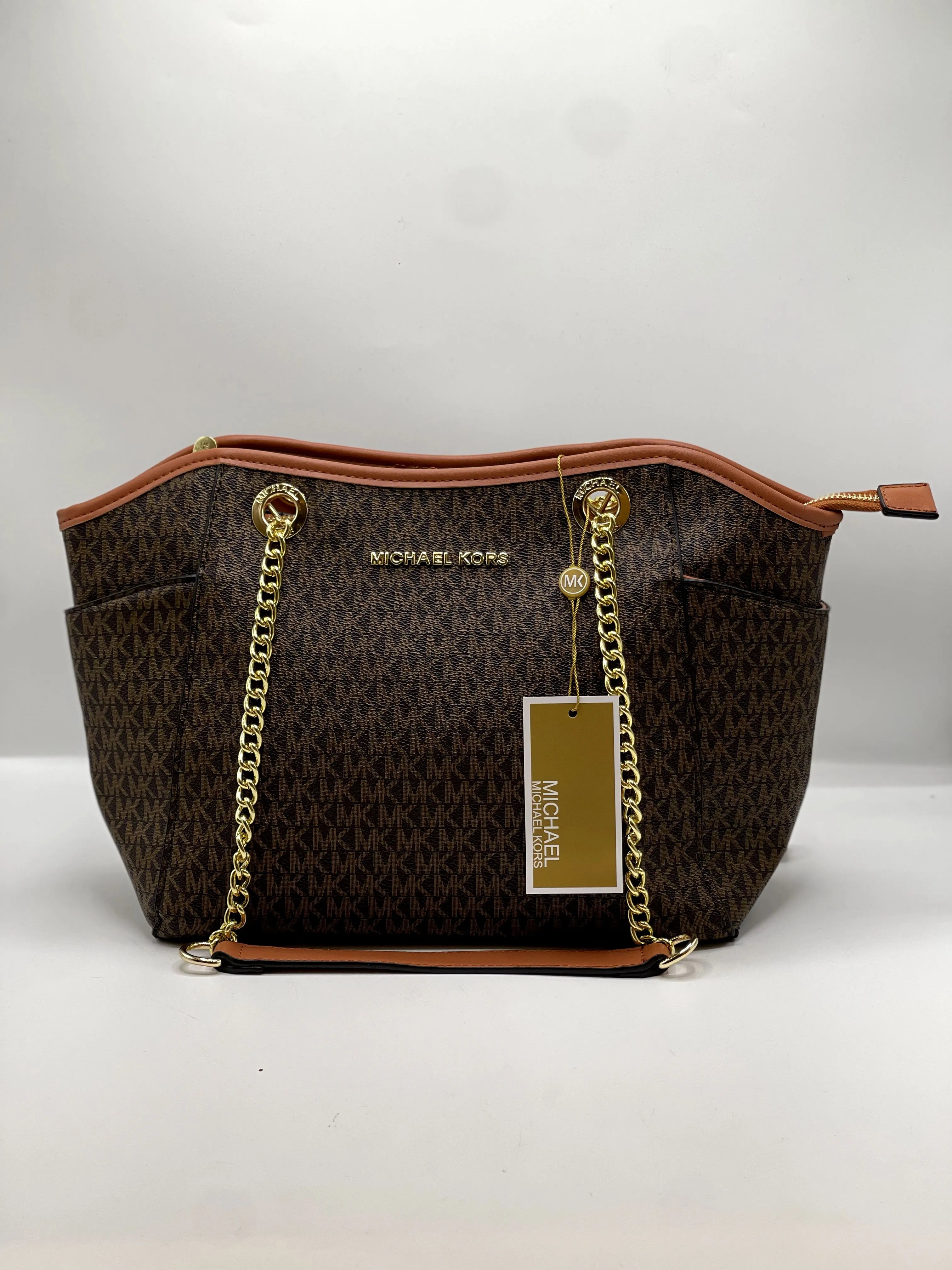 MK-Chain Luxe Tote