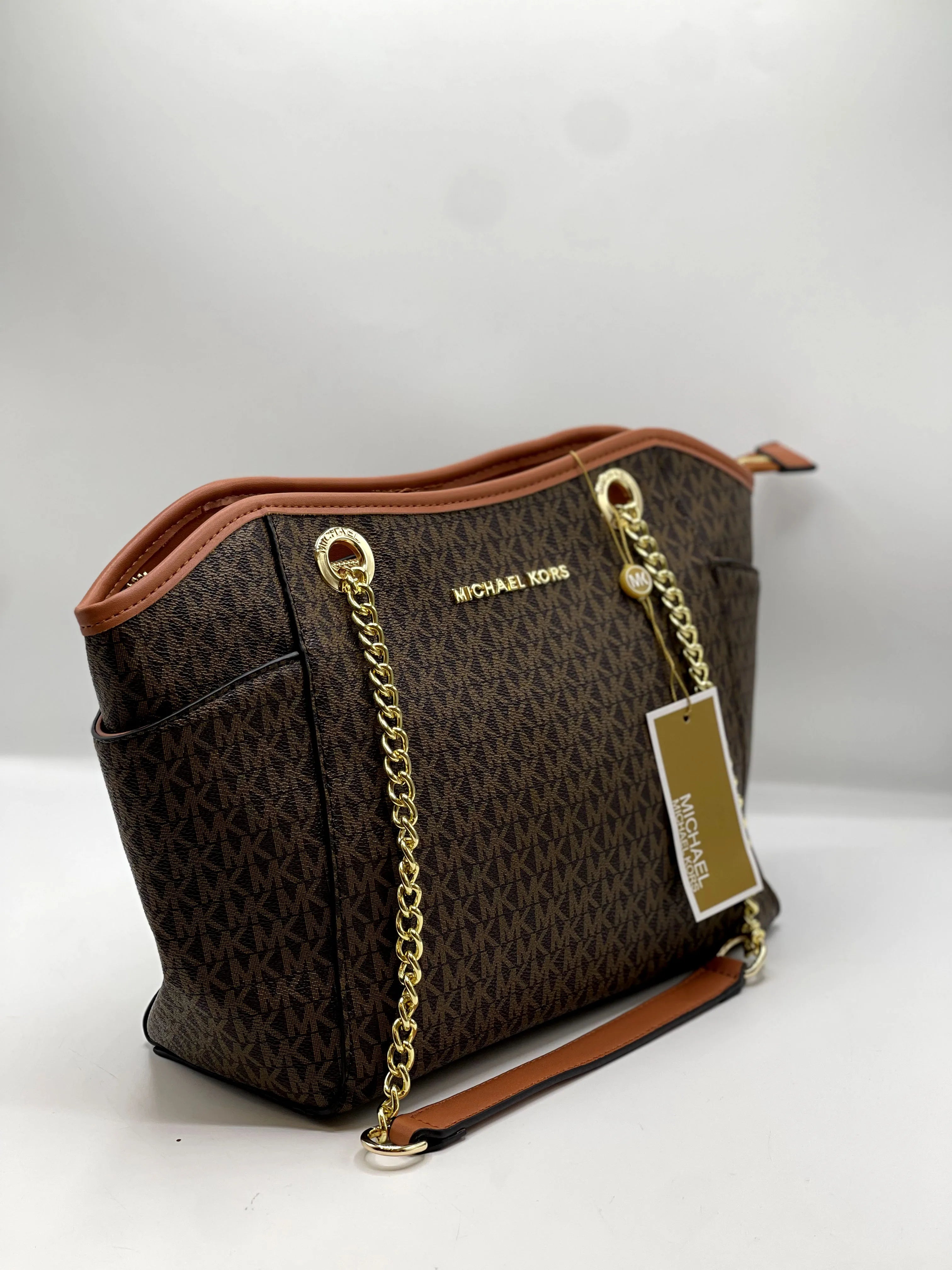 MK-Chain Luxe Tote