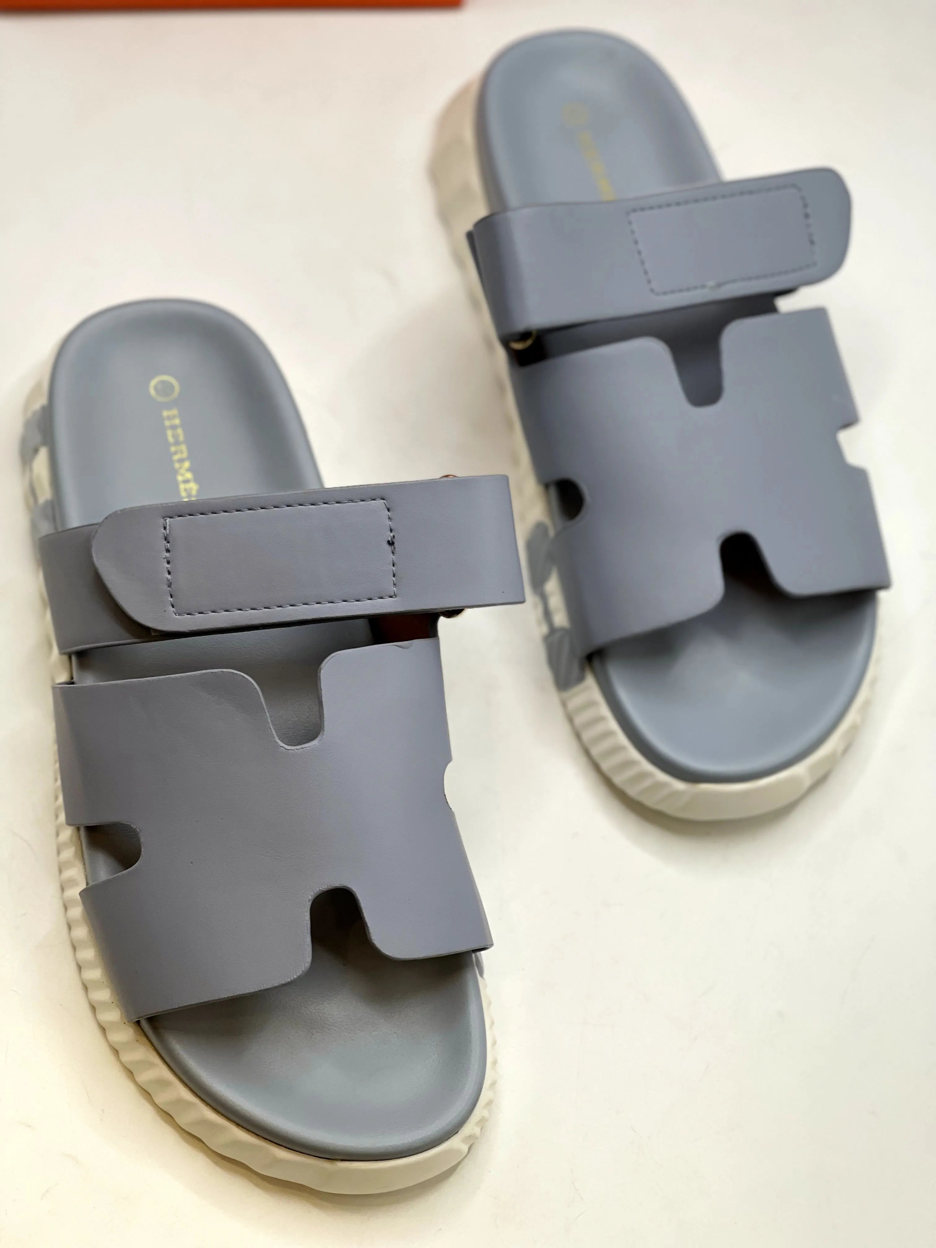 HM SLIPPERS WITH MEDICATED SOLE Light Blue