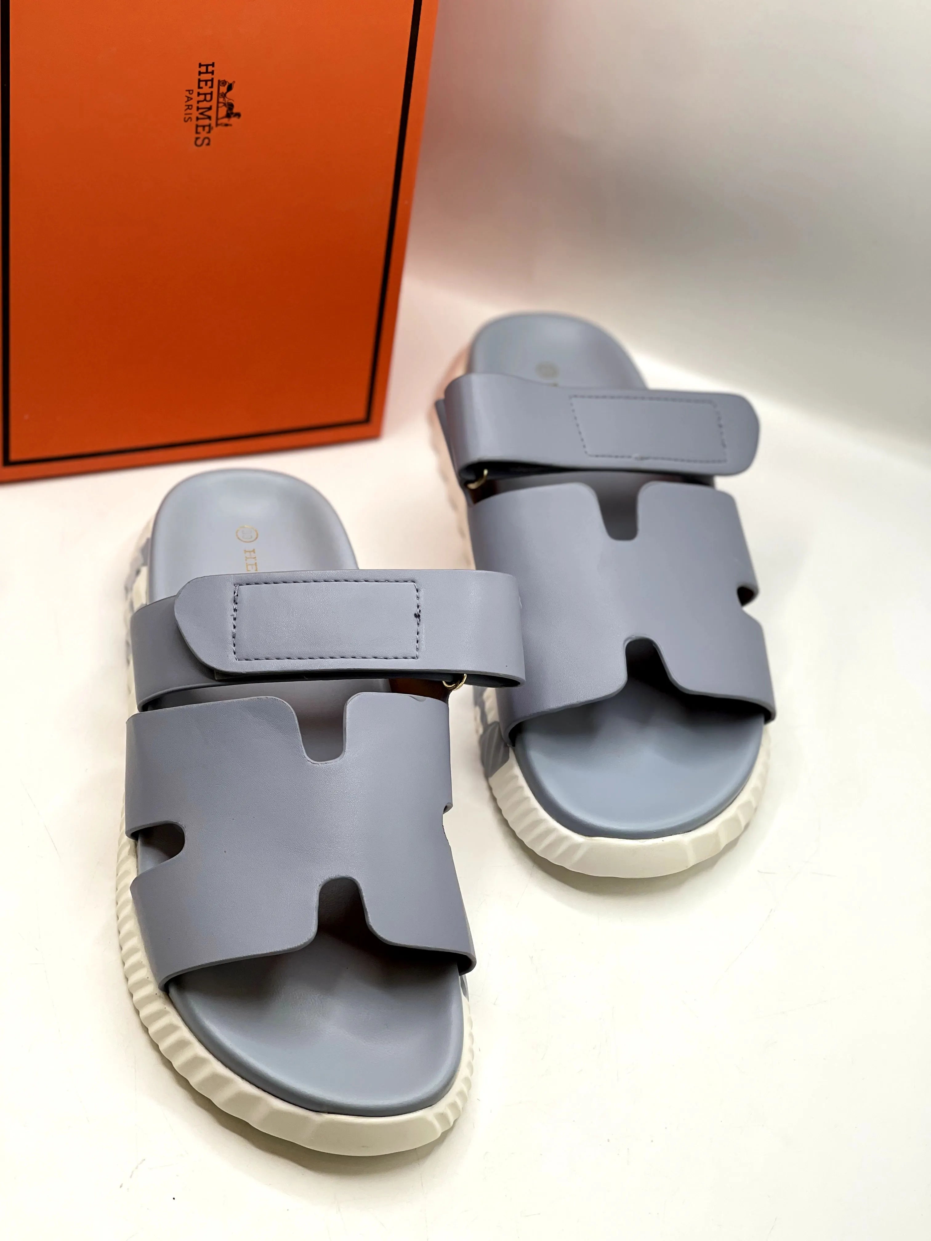 HM SLIPPERS WITH MEDICATED SOLE Light Blue