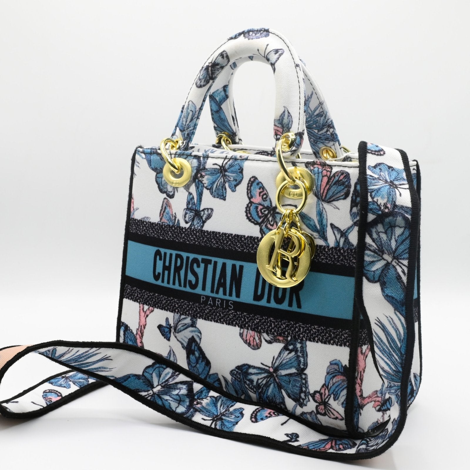 LADY DIOR Blue White 03
