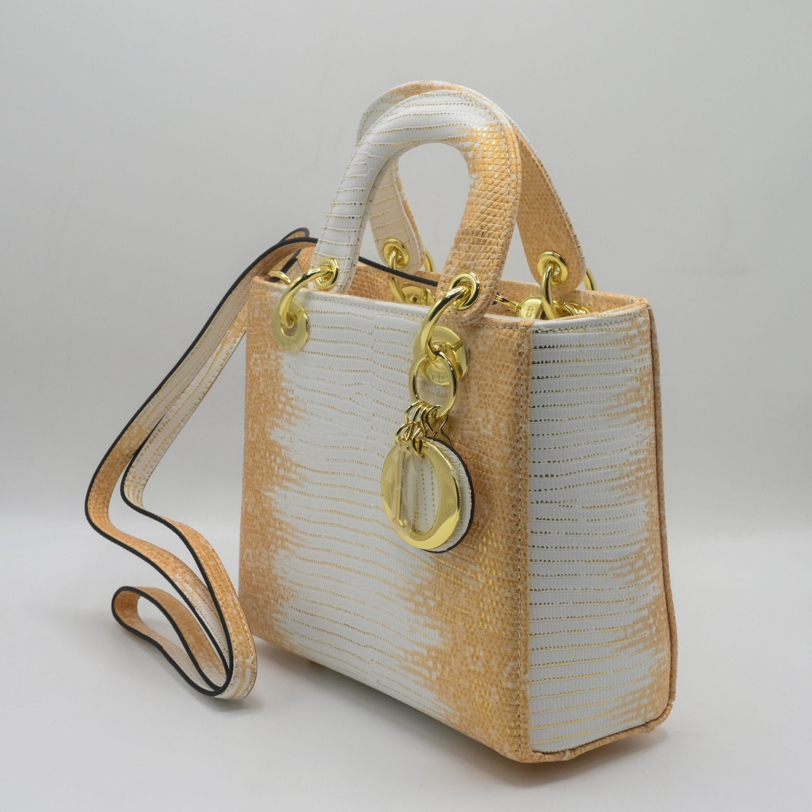 LADY DIOR HAND BAG Orange (3)