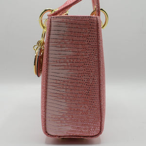 LADY DIOR HAND BAG Pink (4)