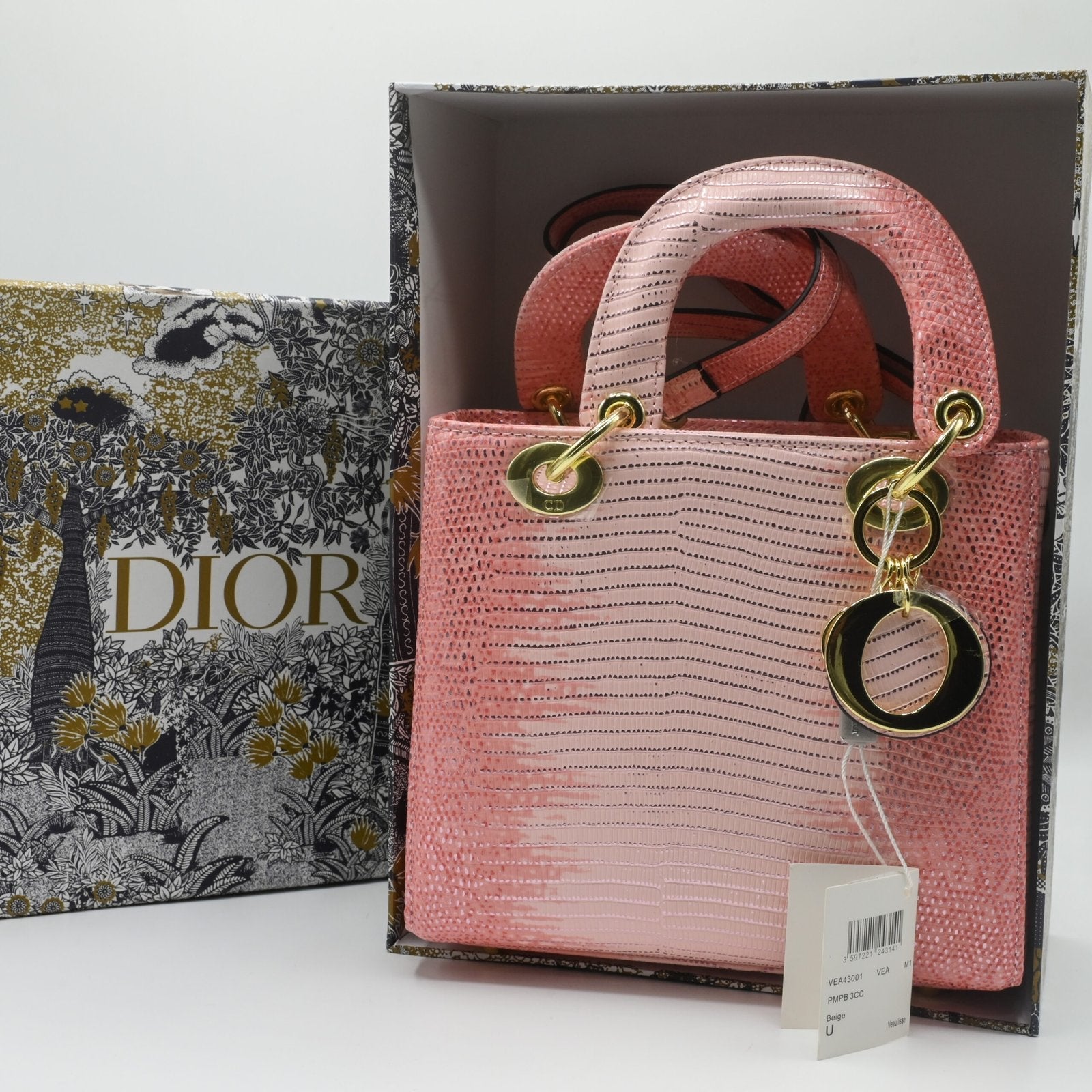 LADY DIOR HAND BAG Pink