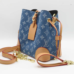Louis Vuitton BUCKET Blue (3)