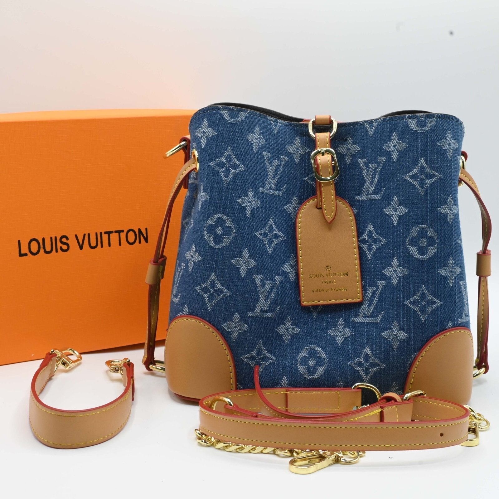 Louis Vuitton BUCKET Blue
