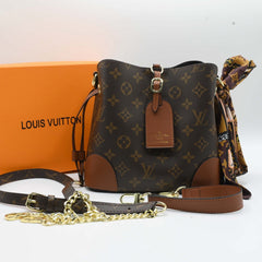LV BUCKET Dark Brown