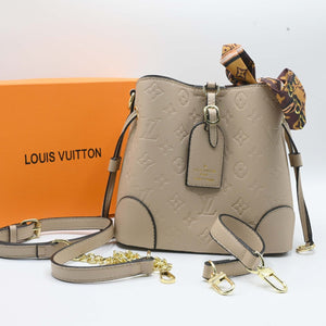 Louis Vuitton BUCKET White