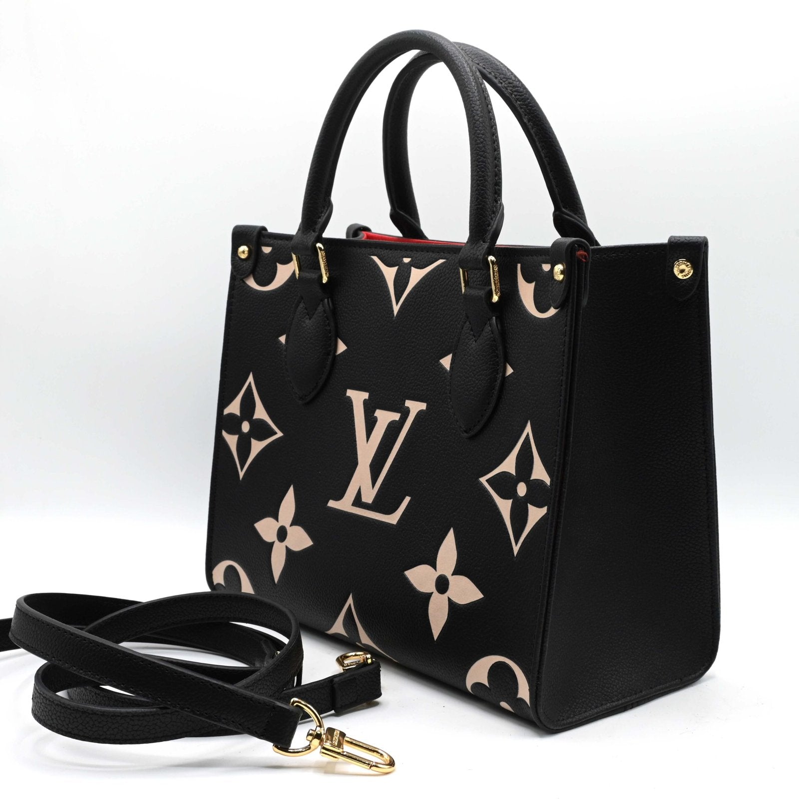 Louis Vuitton on the go Hand bag Black (3)